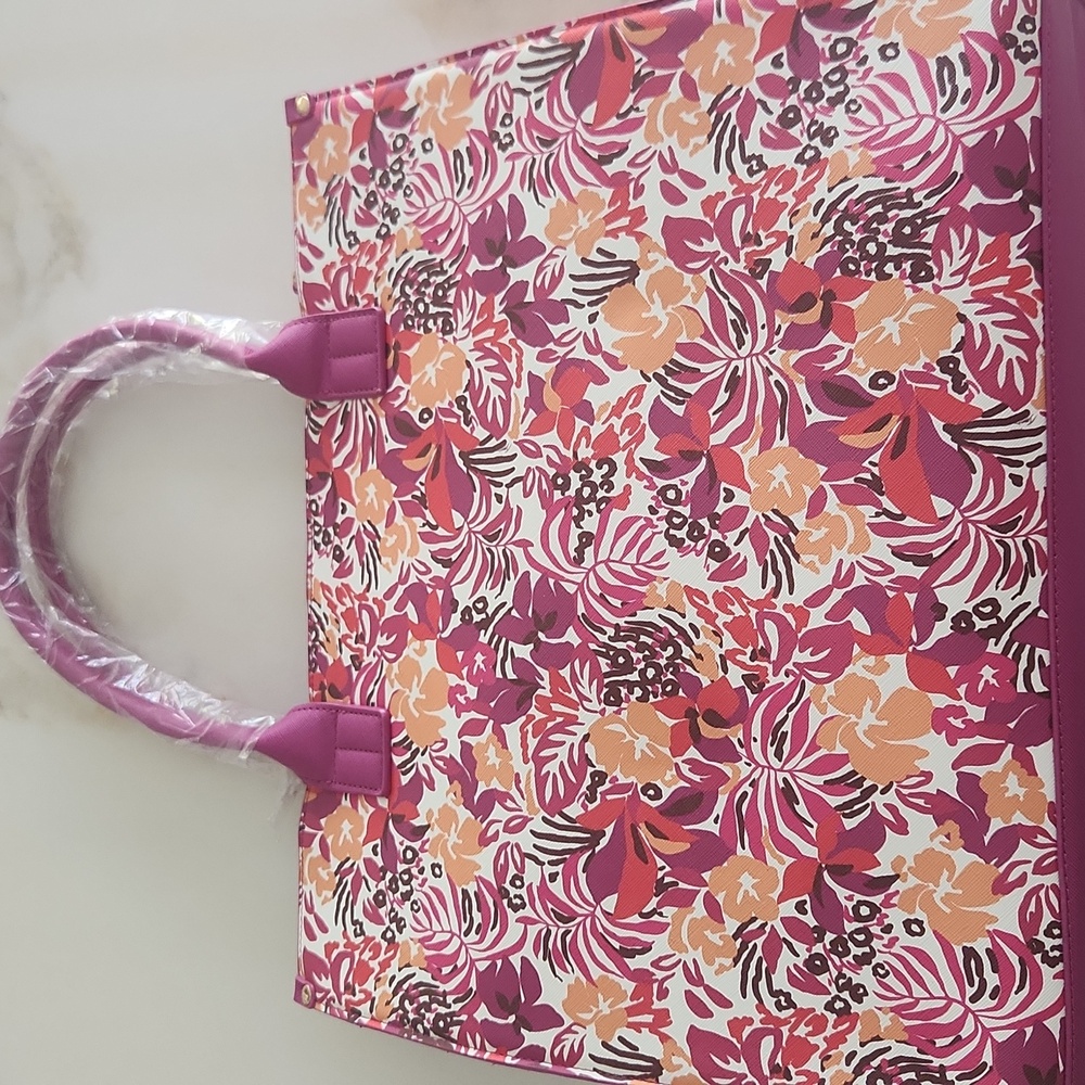 Trina Turk Floral Tote Bag - Picture 2 of 8